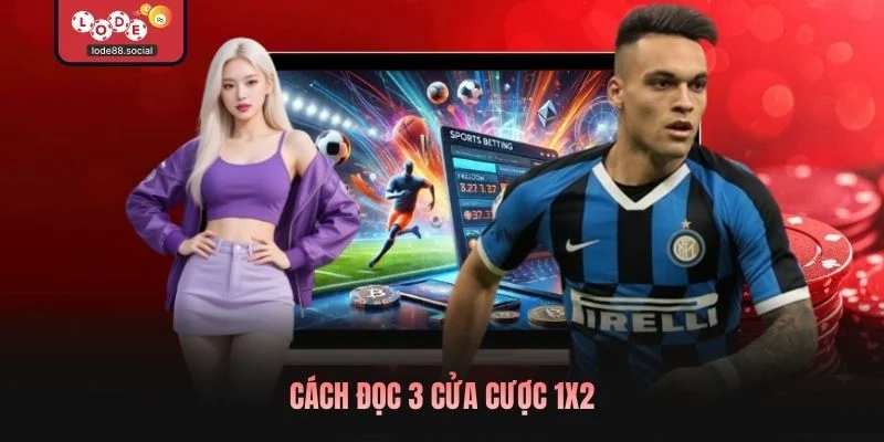 Cách đọc 3 cửa cược 1x2