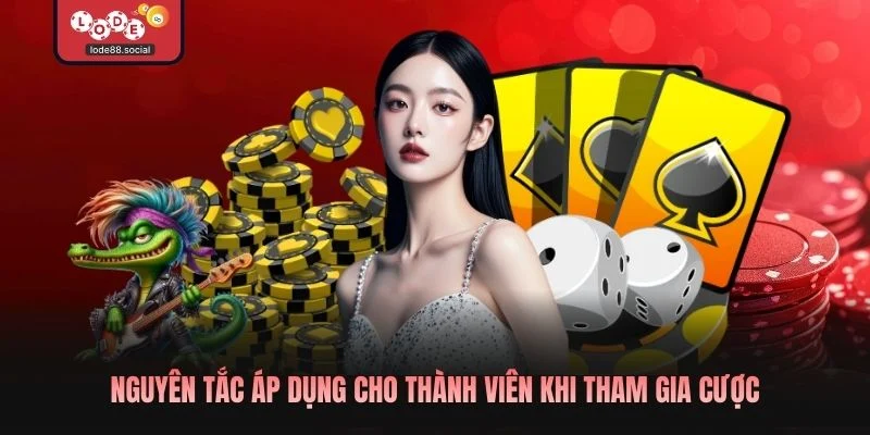 Nguyên tắc áp dụng cho thành viên khi tham gia cược